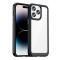  iPhone 14 Pro Skal Akryl/TPU Hybrid Svart