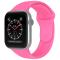 ColorPop Apple Watch 42/44/45/46/49 mm Silikon Armband (S/M) Hot Pink