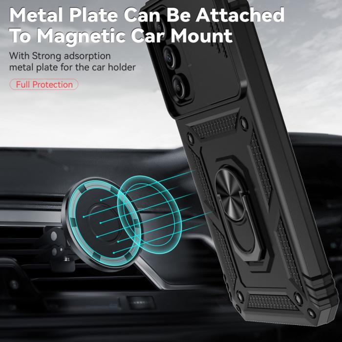 Bild 3,  Samsung Galaxy A35 5G Skal CamShield Ring Svart