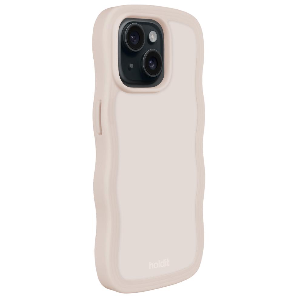 holdit holdit iPhone 15 Plus / 14 Plus Skal Wavy Light Beige