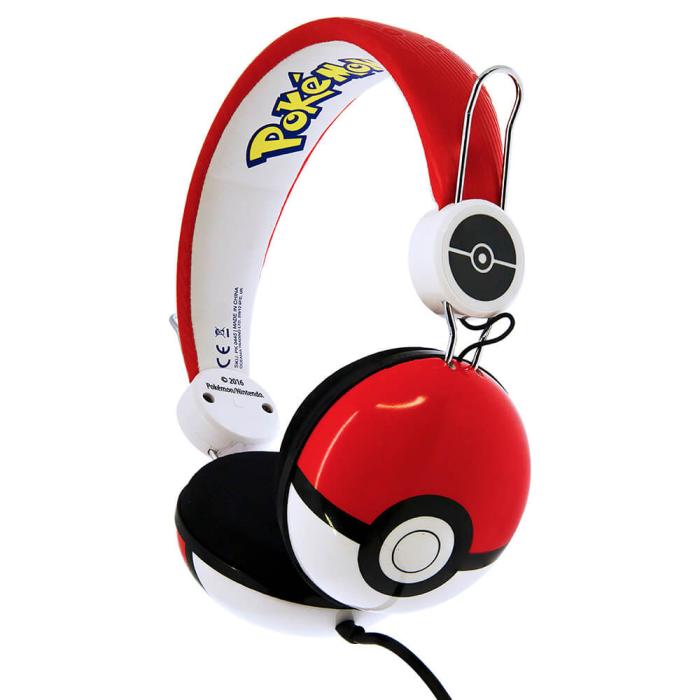 Bild 3, OTL Pokemon Hörlur Dome Tween On-Ear 90dB Pokeball