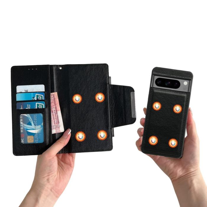 Bild 6,  Google Pixel 9/9 Pro Fodral 2in1 Magnet Svart
