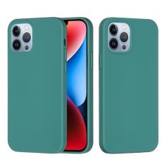  iPhone 15 Pro Skal Silikon Tallgr&ouml;n