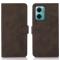 KHAZNEH KHAZNEH Xiaomi Redmi 10 5G Fodral Retro Läder Brun