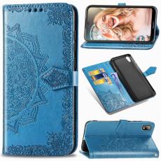  Huawei Y5 (2019) - Pl&aring;nboksfodral Mandala - Bl&aring;
