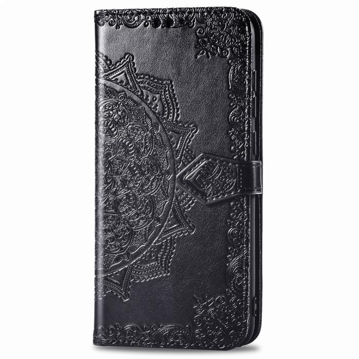 Bild 4,  Huawei Y5 (2019) - Plånboksfodral Mandala - Svart