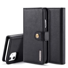 DG.MING iPhone 11 - DG.MING Pl&aring;nboksfodral/Magnet Skal - Svart