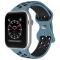 ColorPop Sportarmband Dual-Color Apple Watch 42/44/45/46/49 mm (M/L) Blå/Svart