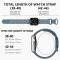 ColorPop Sportarmband Dual-Color Apple Watch 42/44/45/46/49 mm (M/L) Blå/Svart