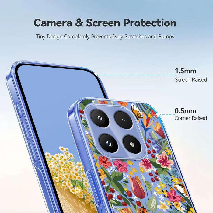 Bild 3,  Xiaomi 17 Skal TPU Blommor Liljor