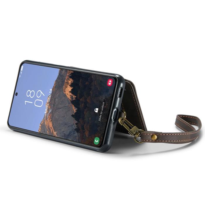 Bild 3, CASEME CASEME Galaxy S23 Plus Skal Med Magnetisk Plånbok Brun