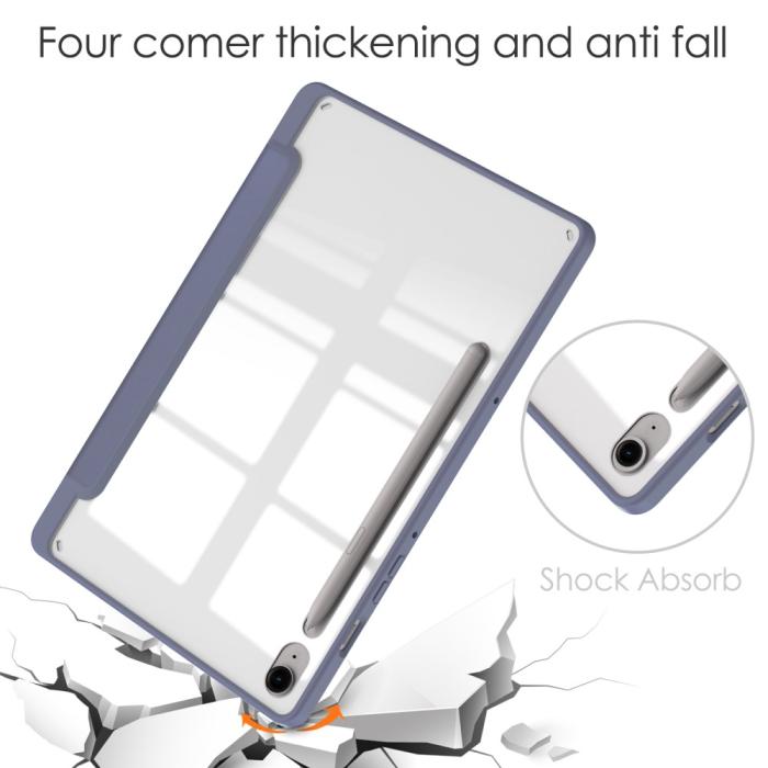 Bild 4,  Galaxy Tab S9 FE Fodral Hybrid Pennhållare Lila