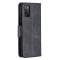  Samsung Galaxy A03s Fodral Läder Solid Shark Svart