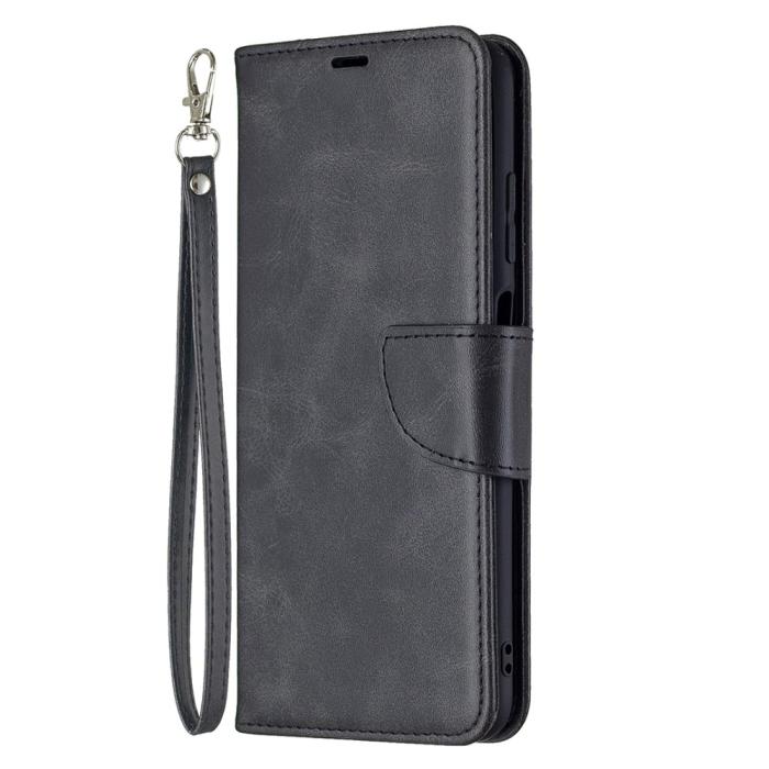 Bild 2,  Samsung Galaxy A03s Fodral Läder Solid Shark Svart