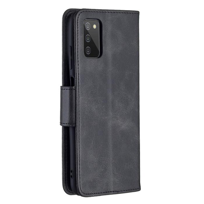 Bild 3,  Samsung Galaxy A03s Fodral Läder Solid Shark Svart