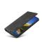 LC.IMEEKE LC.IMEEKE Samsung Galaxy S22 Fodral Flip Retro Läder Svart