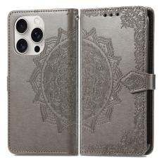 iPhone 16 Pro Max Fodral Mandala L&auml;der Gr&aring;
