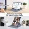  Samsung Galaxy Tab S10 Ultra Fodral 360° Rotation Lila