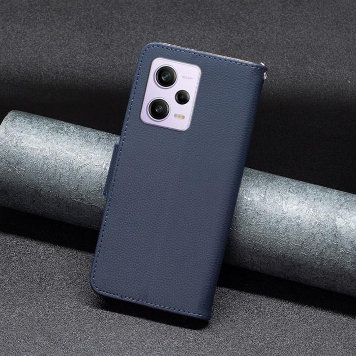 Bild 4,  Xiaomi Redmi Note 12 Pro 5G Fodral Shark Solid Läder Blå