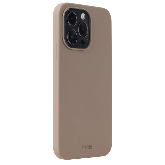 Bild 2, holdit holdit iPhone 15 Pro Max Mobilskal Silikon Mocha Brown