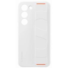 Samsung Samsung Galaxy S23 Skal Silicone with Strap Vit