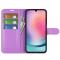  Samsung Galaxy A16 Fodral Litchi Läder Lila