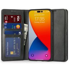 Tech-Protect Tech-Protect iPhone 14 Pro Max Fodral Flip L&auml;der Svart