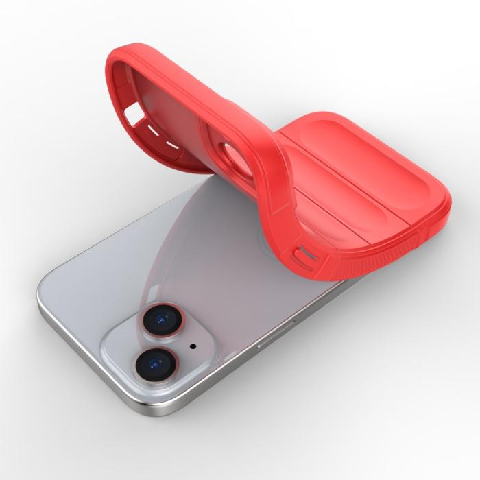 Bild 5,  iPhone 15 Plus Skal Magic Shield Röd