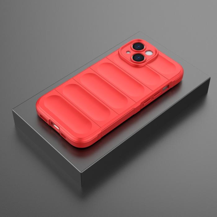 Bild 6,  iPhone 15 Plus Skal Magic Shield Röd