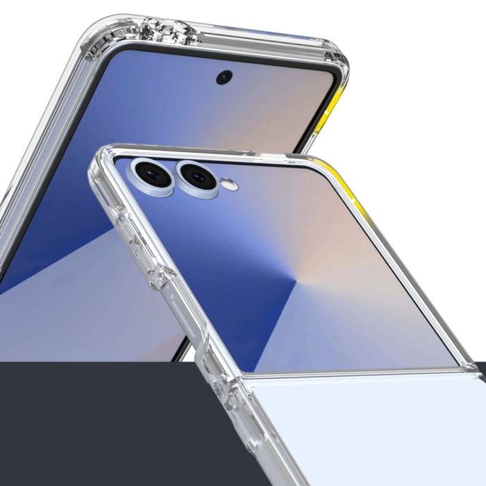 Bild 2, Tech-Protect Tech-Protect Galaxy Z Flip 7 Skal FlexAir Hybrid Transparent