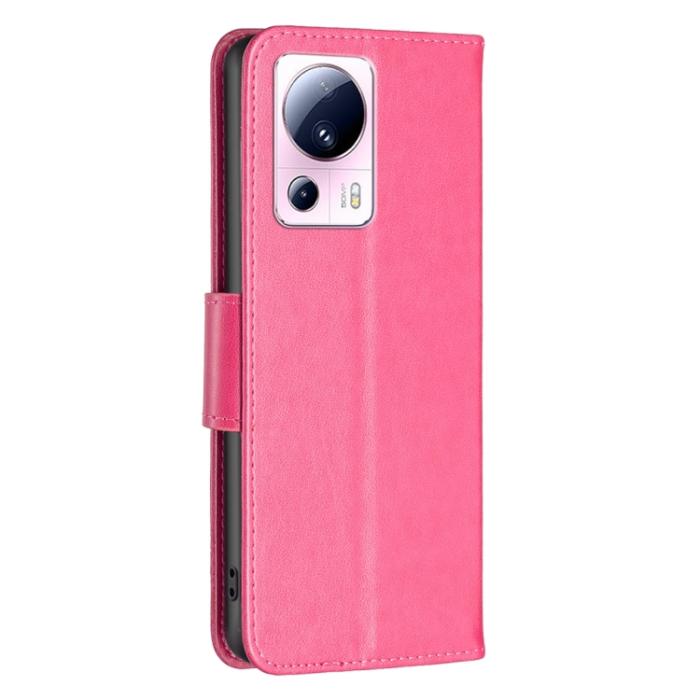 Bild 3,  Xiaomi 13 Lite 5G Fodral Med Fjäril Tryck Rosa