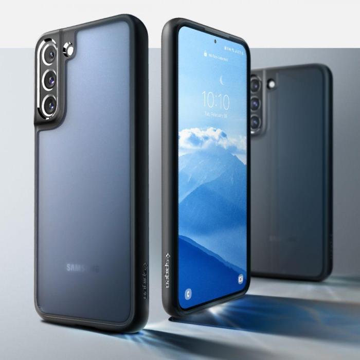 Bild 6, Spigen Spigen Samsung Galaxy S22 Plus Skal Ultra Hybrid Frost Svart
