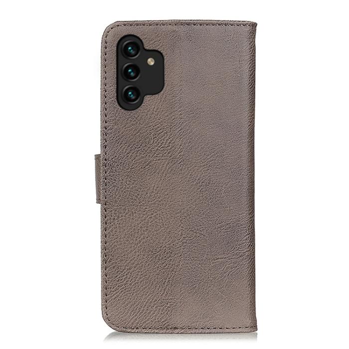 Bild 3, KHAZNEH KHAZNEH Samsung Galaxy A13 4G Fodral Läder Khaki
