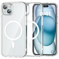 ColorPop ColorPop iPhone 15 Skal CH MagSafe Transparent/Vit