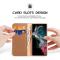 DUX DUCIS DUX DUCIS Galaxy S23 Ultra Fodral RFID Äkta Läder Brun