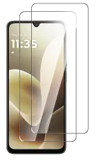  2-Pack Motorola Moto G56 Sk&auml;rmskydd i H&auml;rdat Glas