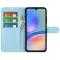  Samsung Galaxy A05s 4G Fodral Litchi Läder Ljus Blå