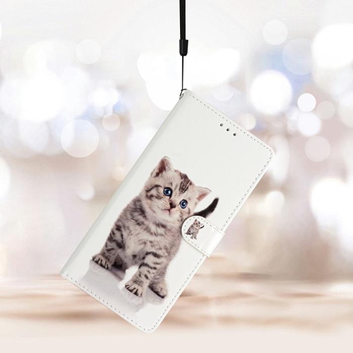 Bild 6,  Samsung Galaxy S25 Plus Fodral Med Tryck Gullig Katt