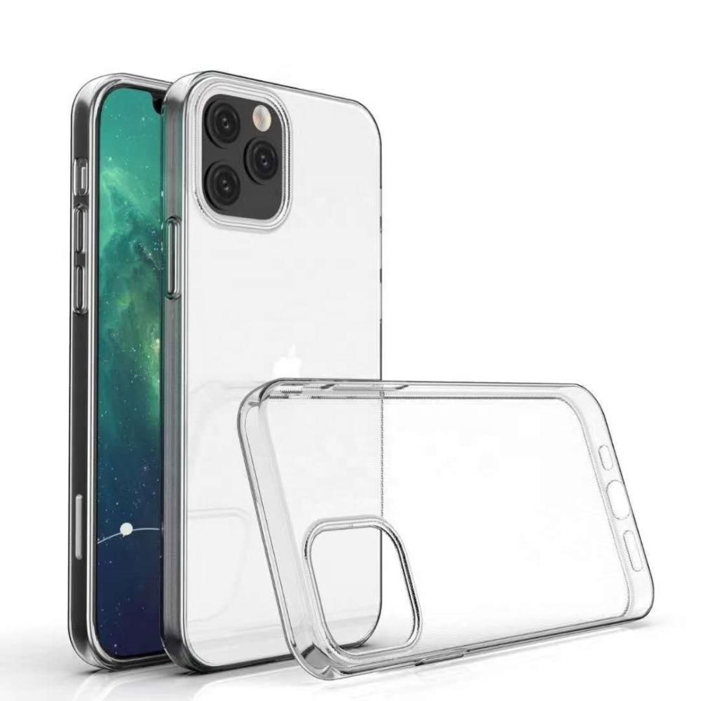  Genomskinligt TPU-skal till iPhone 12