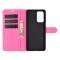  Samsung Galaxy A72 - Litchi Läder Fodral - Rosa