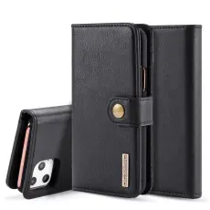 DG.MING iPhone 11 Pro Max - DG.MING Pl&aring;nboksfodral/Magnet Skal - Svart