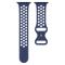 ColorPop Sportarmband Dual-Color Apple Watch 42/44/45/46/49 mm (M/L) Blå/Vit