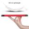  Samsung Galaxy Tab S7 / Tab S8 Fodral Tri-Fold Pennhållare Röd