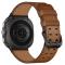  Samsung Galaxy Watch 8 46/44/40 mm Armband Äkta Läder Brun