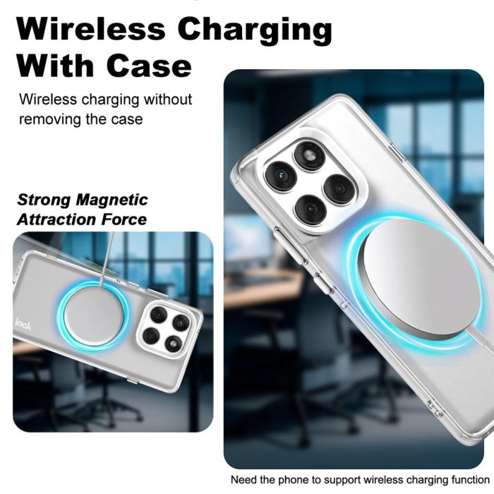 Bild 4, IMAK IMAK Motorola Edge 60 Pro Skal MagSafe Anti Drop Vit