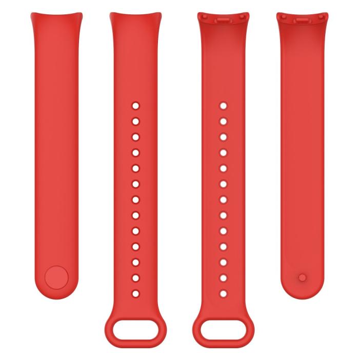 Bild 4,  Xiaomi Smart Band 10/9/8 Armband Solid Silikon Röd