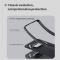 NILLKIN NILLKIN Nothing Phone 3a Skal MagSafe Frosted Shield Svart