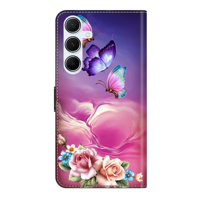 Bild 5,  Galaxy A36 5G/A56 5G Fodral Med Tryck Blommor/Fjärilar
