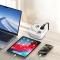 Tech-Protect Tech-Protect 2m Förgreningsdosa Med USB-C/USB-A Vit