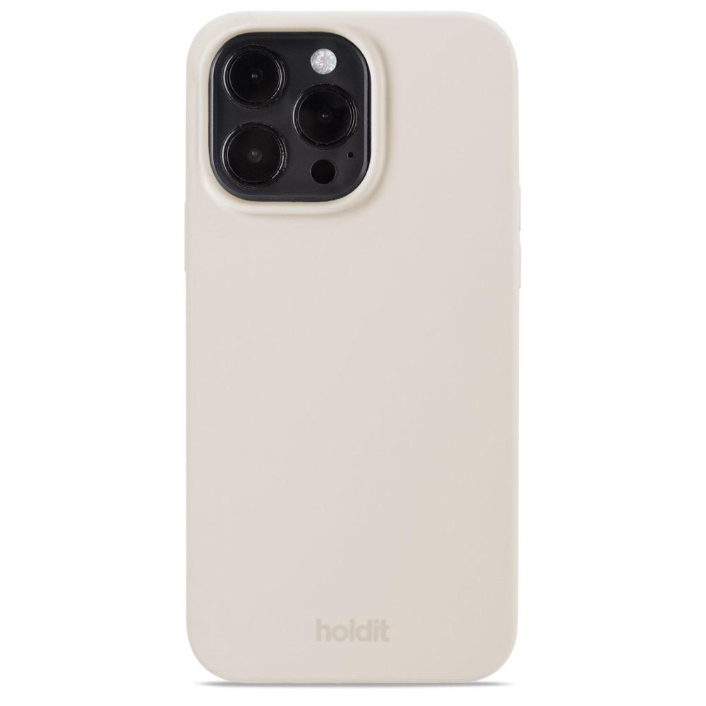 holdit holdit iPhone 15 Pro Max Mobilskal Silikon Light Beige